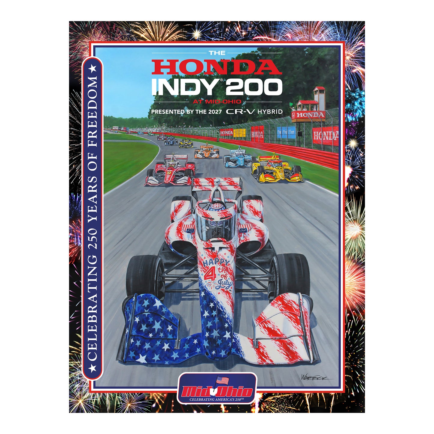 2026 Honda Indy 200 Poster