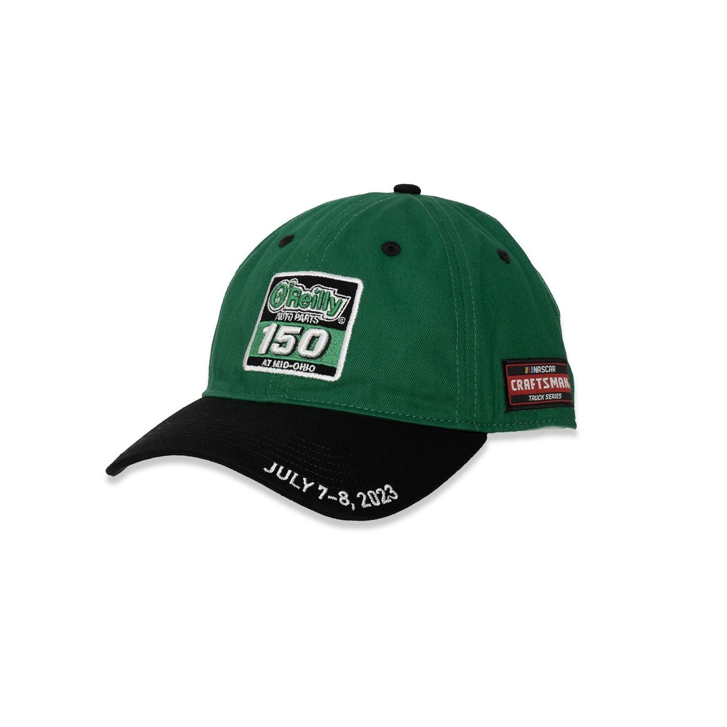 2023 NASCAR O'Reilly 150 Event Hat - Green / Black