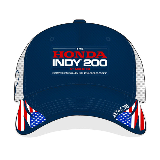 2025 Honda Indy 200 Event Hat - Red/White/Blue