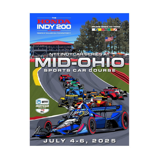 2025 Honda Indy 200 Event Poster