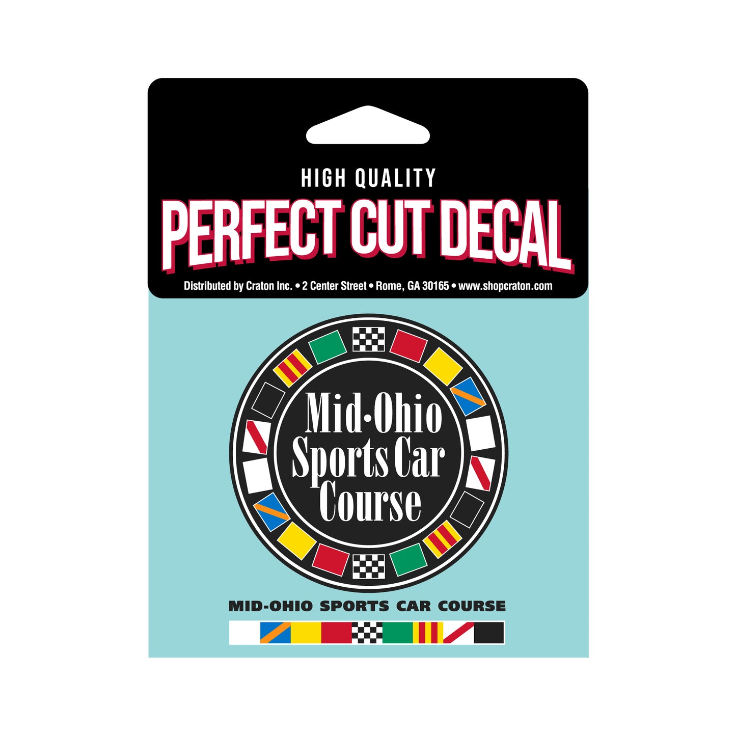Mid Ohio Flags Decal