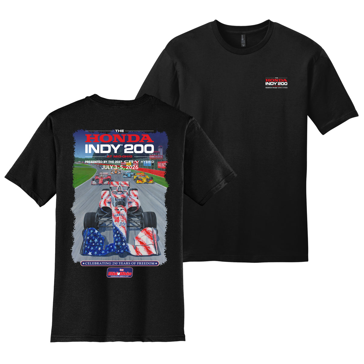 2026 Honda Indy 200 Event Tee - Black