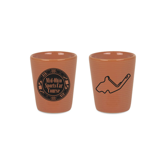 Mid Ohio Groove Shot Glass