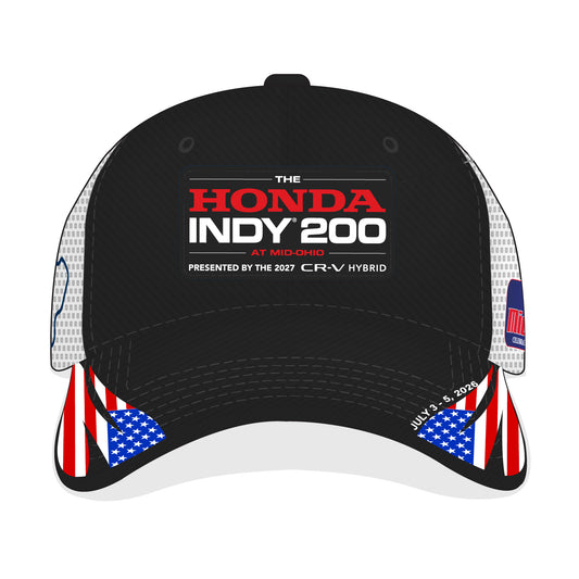 2026 Honda Indy 200 USA Trucker Hat - Black/White