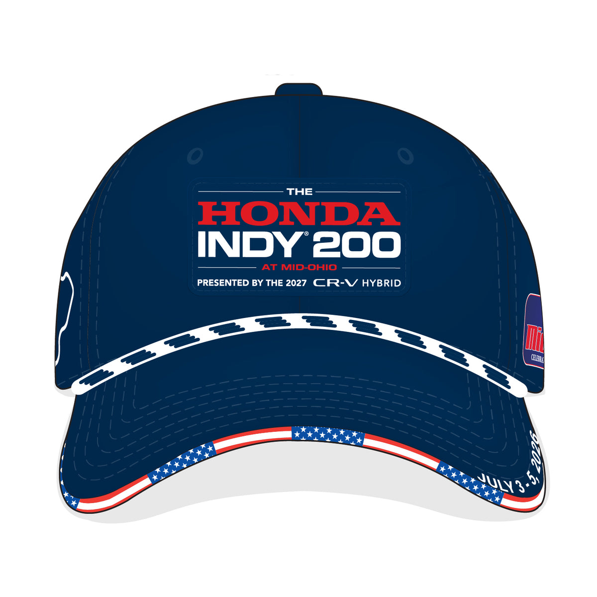 2026 Honda Indy 200 Performance Hat - Navy