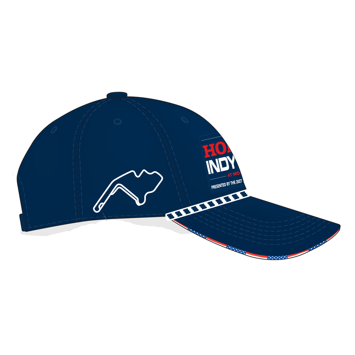 2026 Honda Indy 200 Performance Hat - Navy