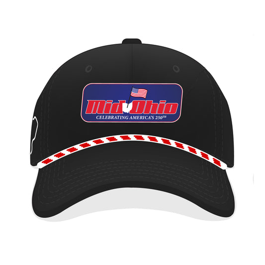 Mid Ohio USA Performance Hat - Black